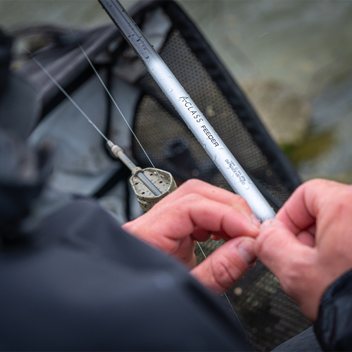 Guru A-Class Mini Method Feeder Fishing Rod In Use 2