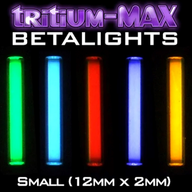 Gardner Tritium-MAX Small Betalight / Isotope Green - 12mm x 2mm