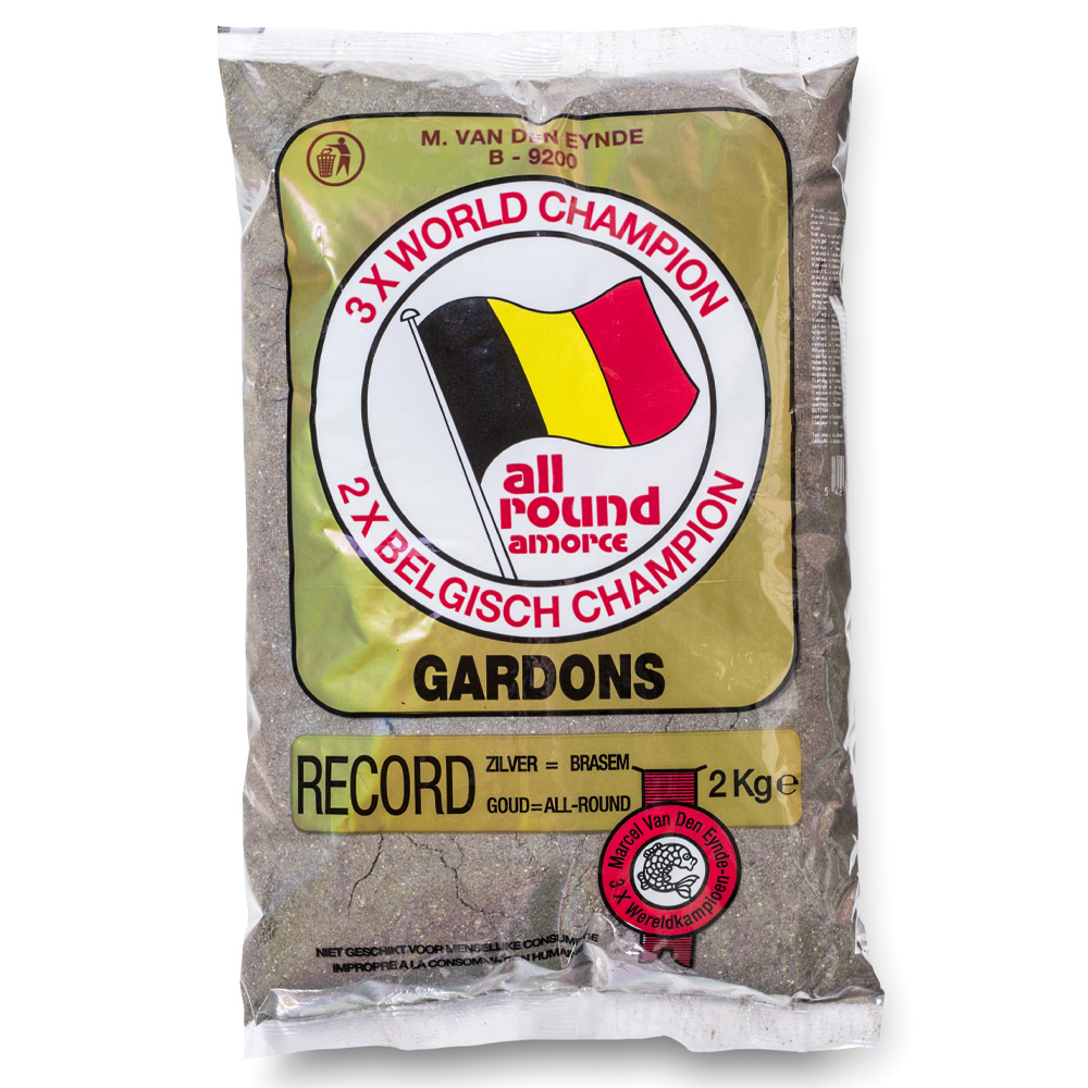 Van Den Eynde Record Gold Gardons All-Round Black Groundbait 2kg