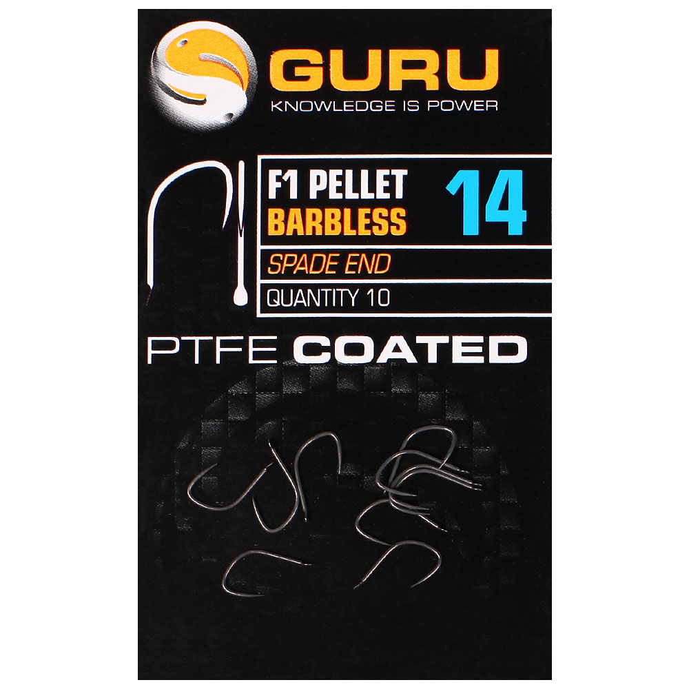 Guru F1 Pellet Fishing Hook Size 14