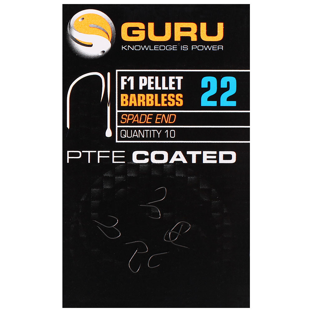 Guru F1 Pellet Fishing Hook Size 22