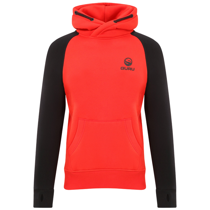 Guru Red / Black Hoodie