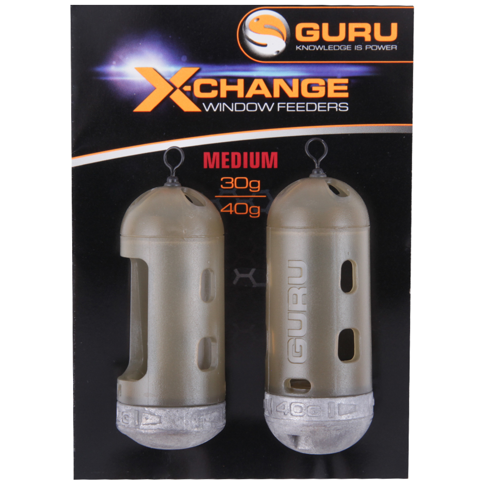 Guru X-Change Window Feeders Medium 30g 40g