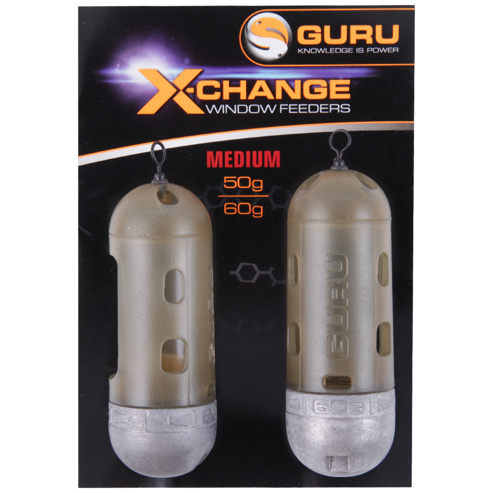 Guru X-Change Window Feeders Medium 50g 60g