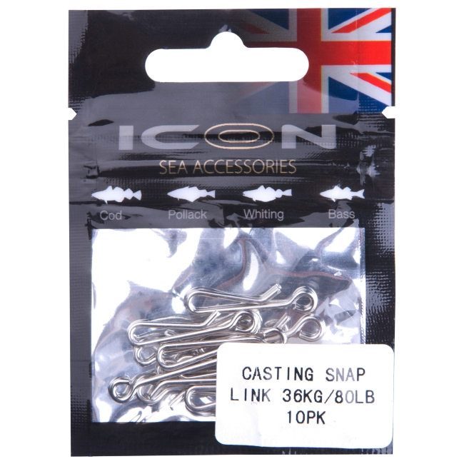 Icon Casting Snap Links 36kg / 80lb