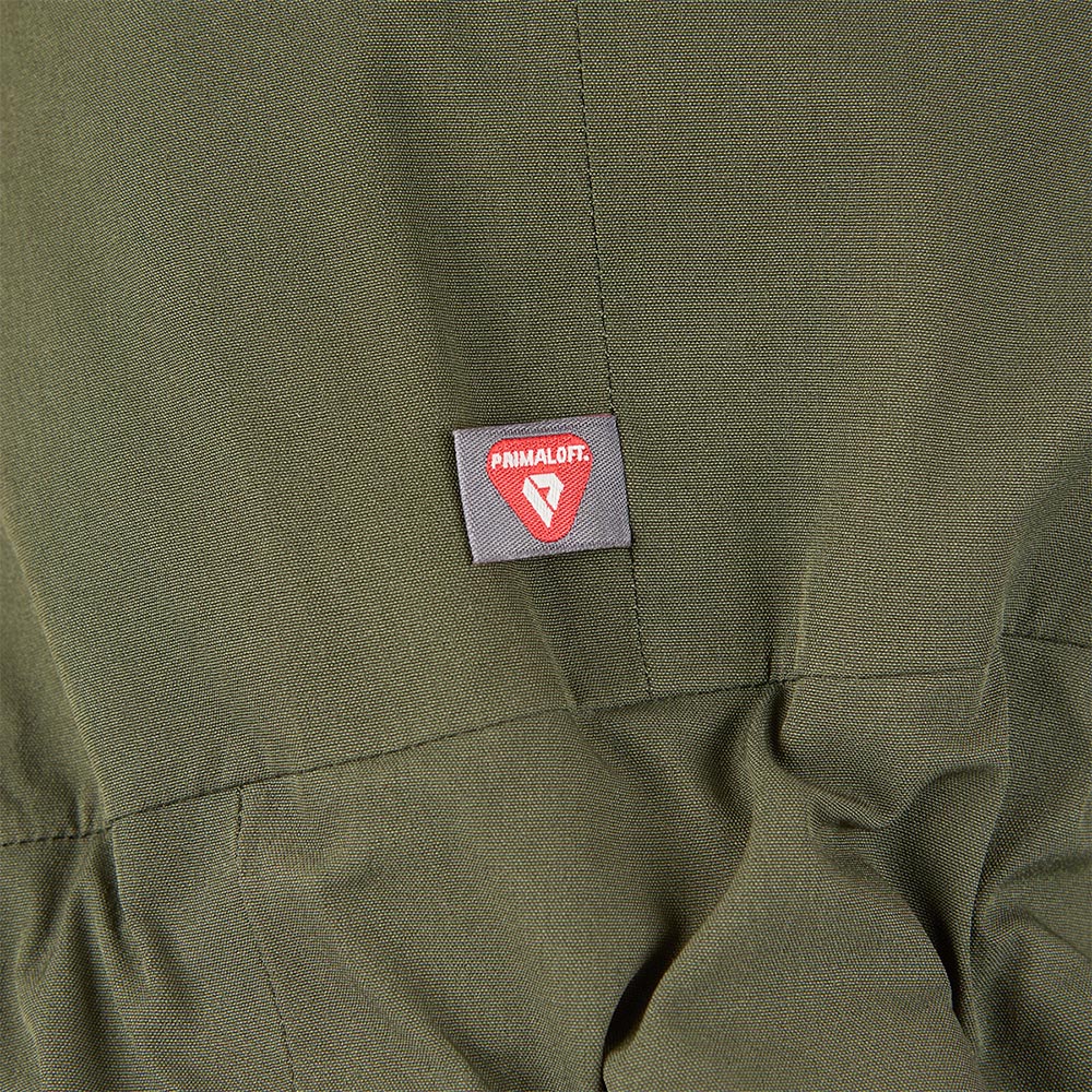 Fortis Tundra Olive Jacket Close Up 3