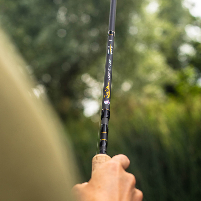 John Wilson Travel Float Fishing Rod In Use 6