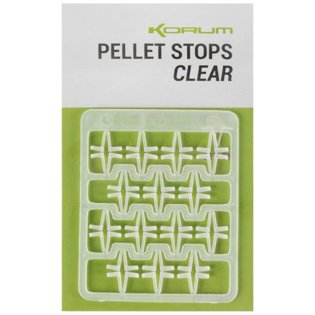 Korum Clear Pellet Stops