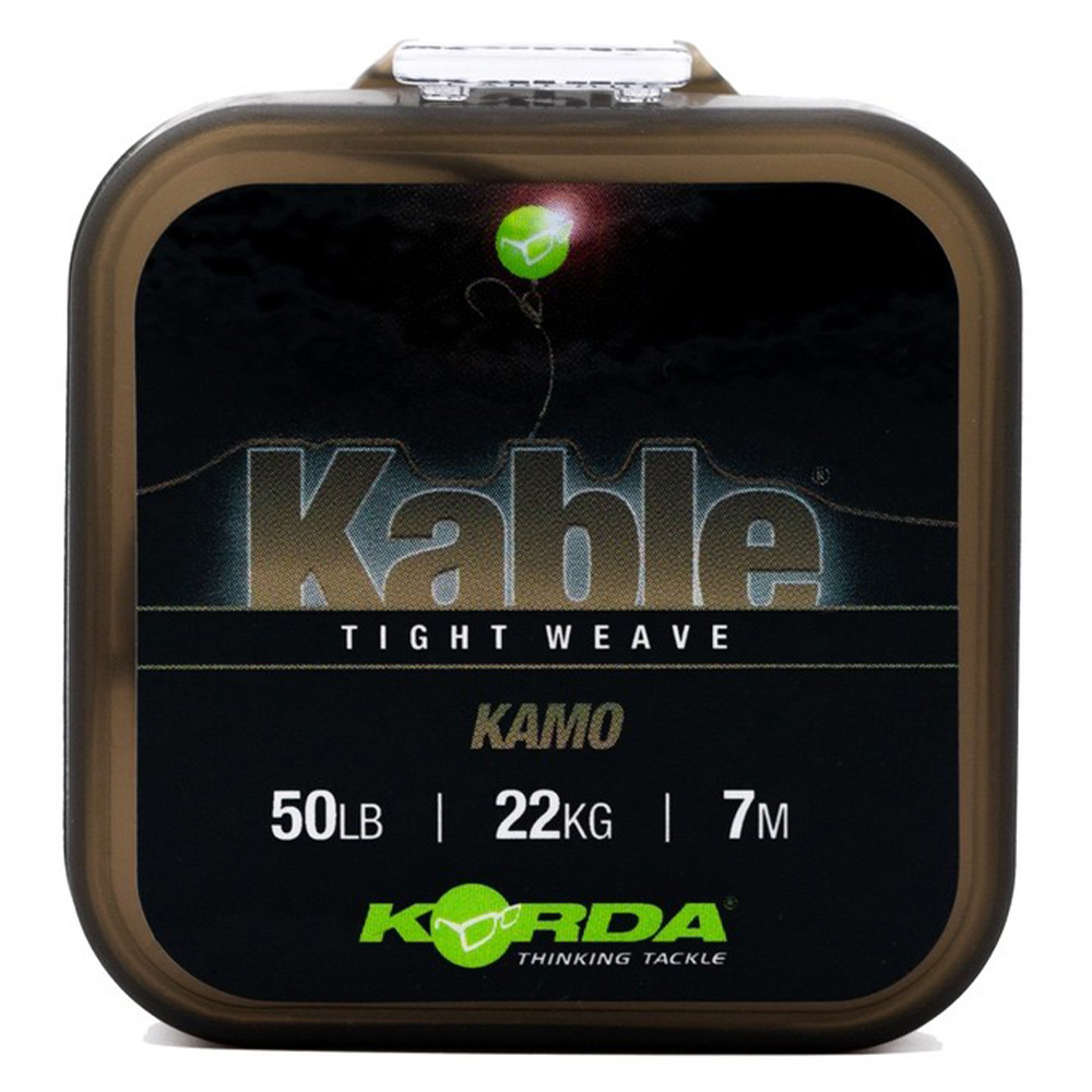 Korda Kable Tight Weave Leadcore Kamo