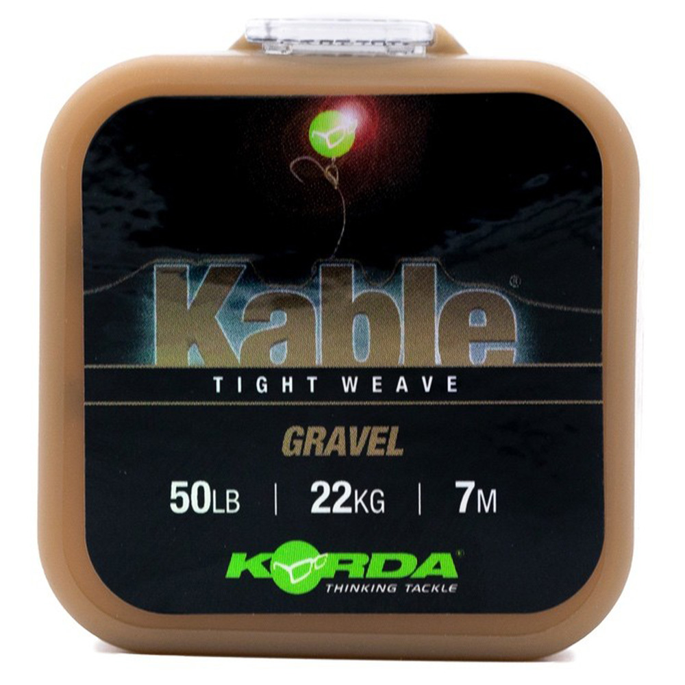 Korda Kable Tight Weave Leadcore Gravel