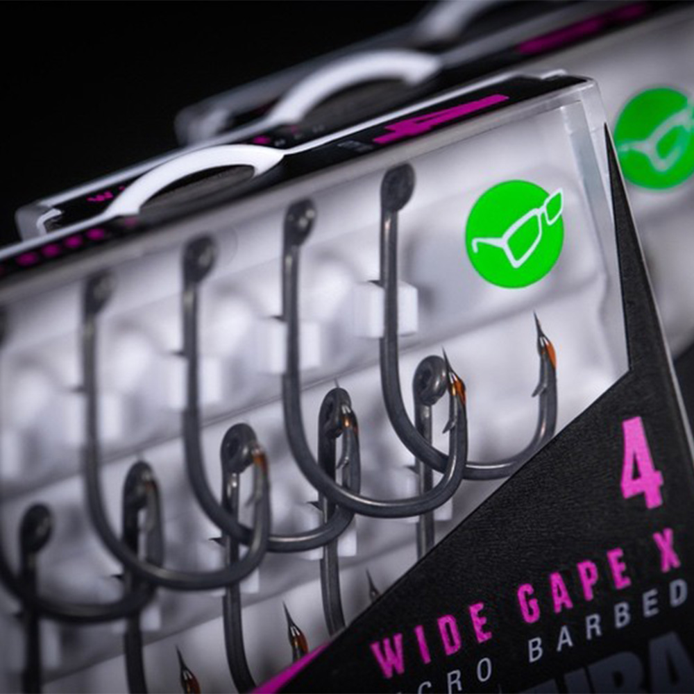 Korda Kamakura Wide Gape X Hook Close Up 4