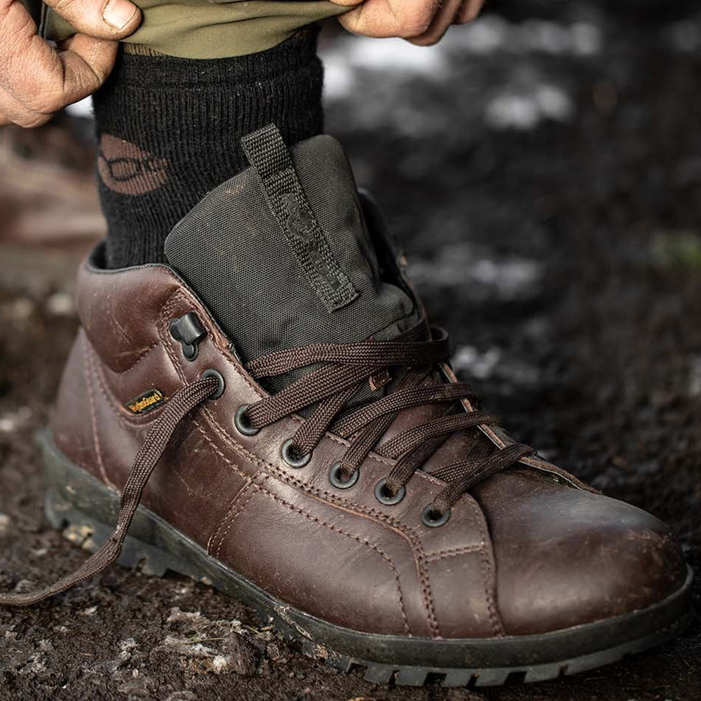 Korda KORE Kombat Boots Brown In Use 5