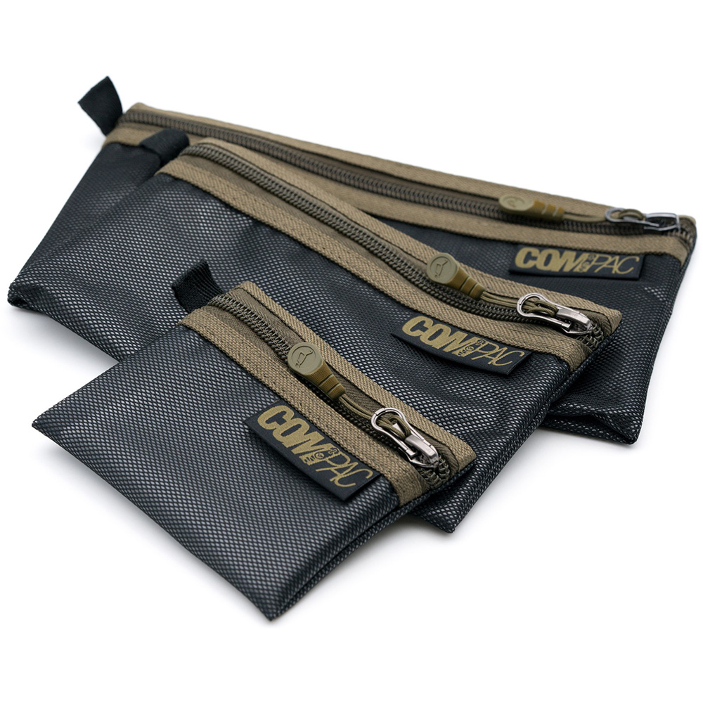 Korda Compac Fishing Wallet Size Comparisons