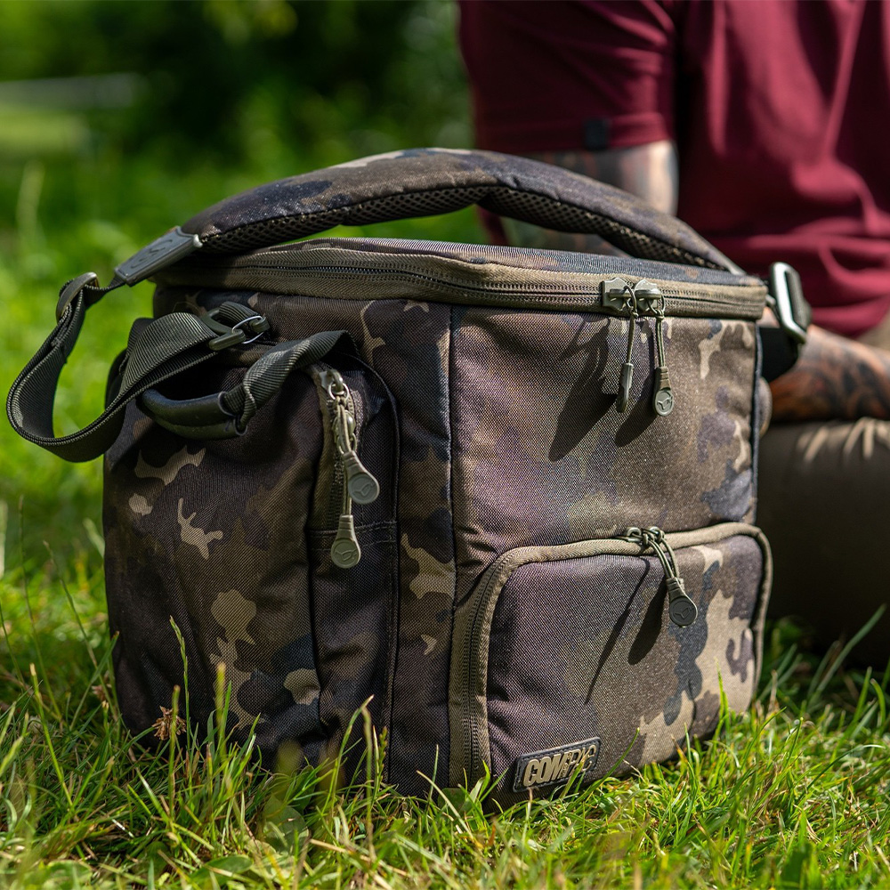 Korda Compac Dark Kamo Cookware Bag In Use 1