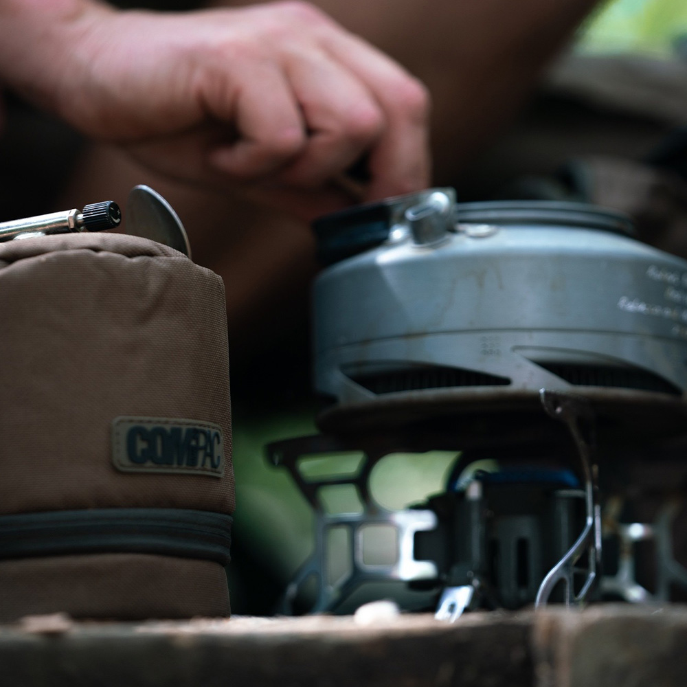 Korda Compac Fishing Gas Jacket In Use 2