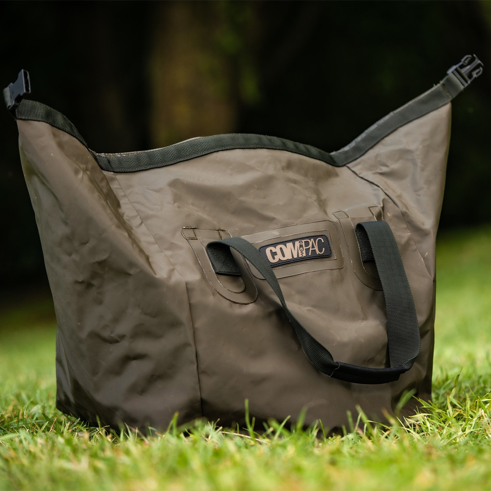 Korda Compac Dry Fishing Bag Small In Use 3