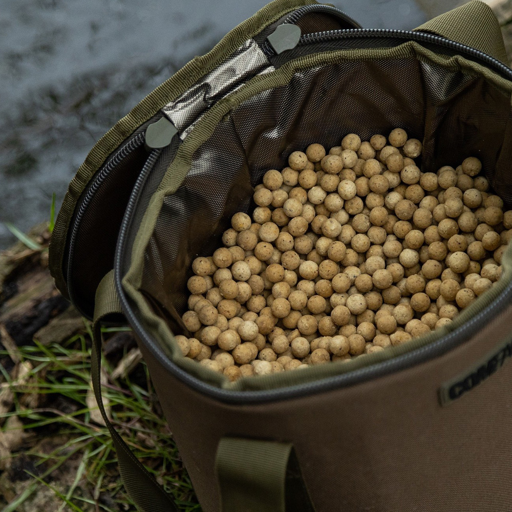 Korda Compac Bait Fishing Cool Bag Close Up In Use 2