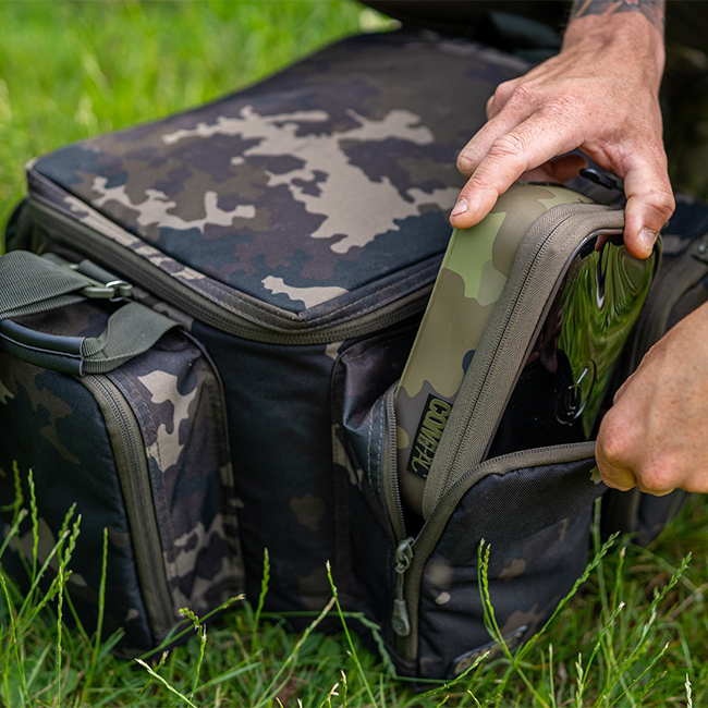 Korda Compac Dark Kamo Carryall XL In Use 5