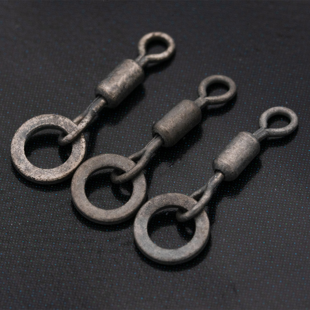 Korda Micro Rig Ring Swivels Close Up 1