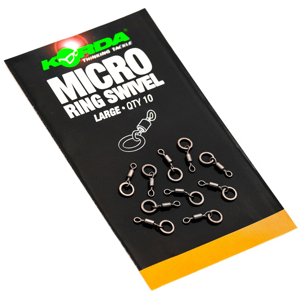 Korda Micro Rig Ring Swivels Large