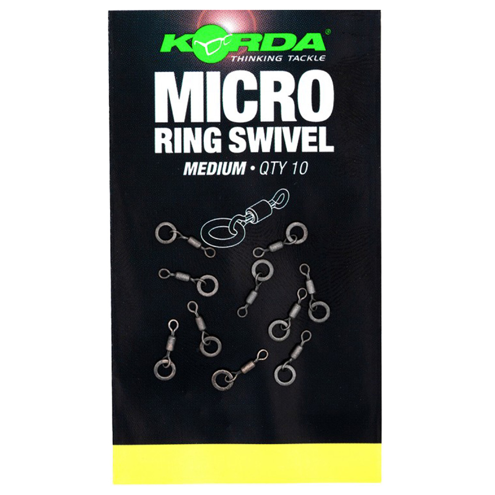 Korda Micro Rig Ring Swivels Medium