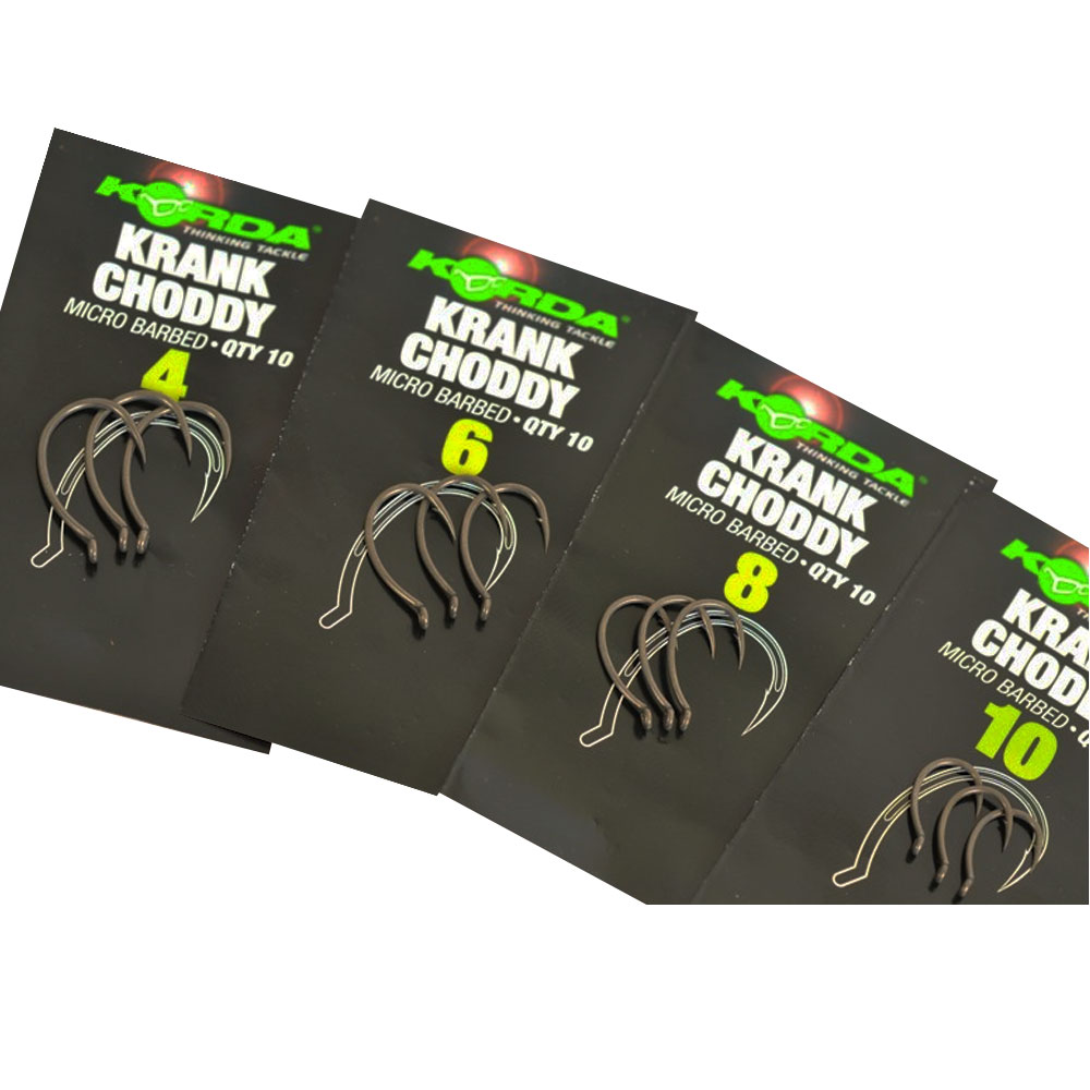 Korda Krank Chod Fishing Hook Micro Barbed Sizes