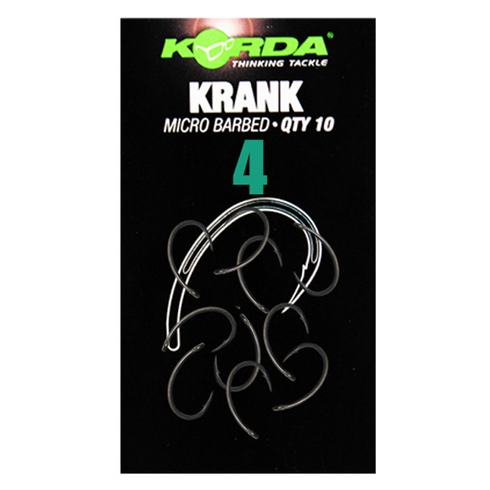 Korda Krank Fishing Hooks Size 4