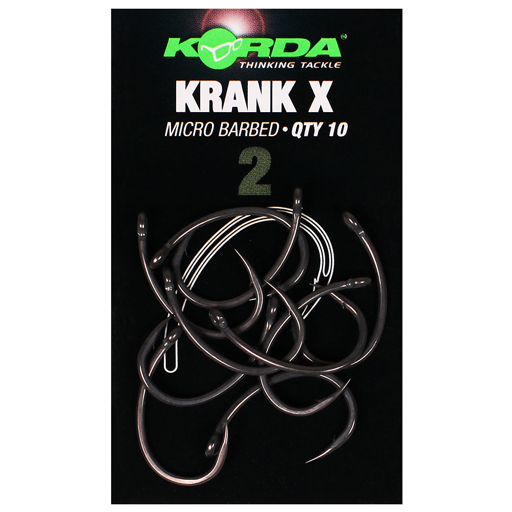 Korda Krank X Fishing Hooks Size 2