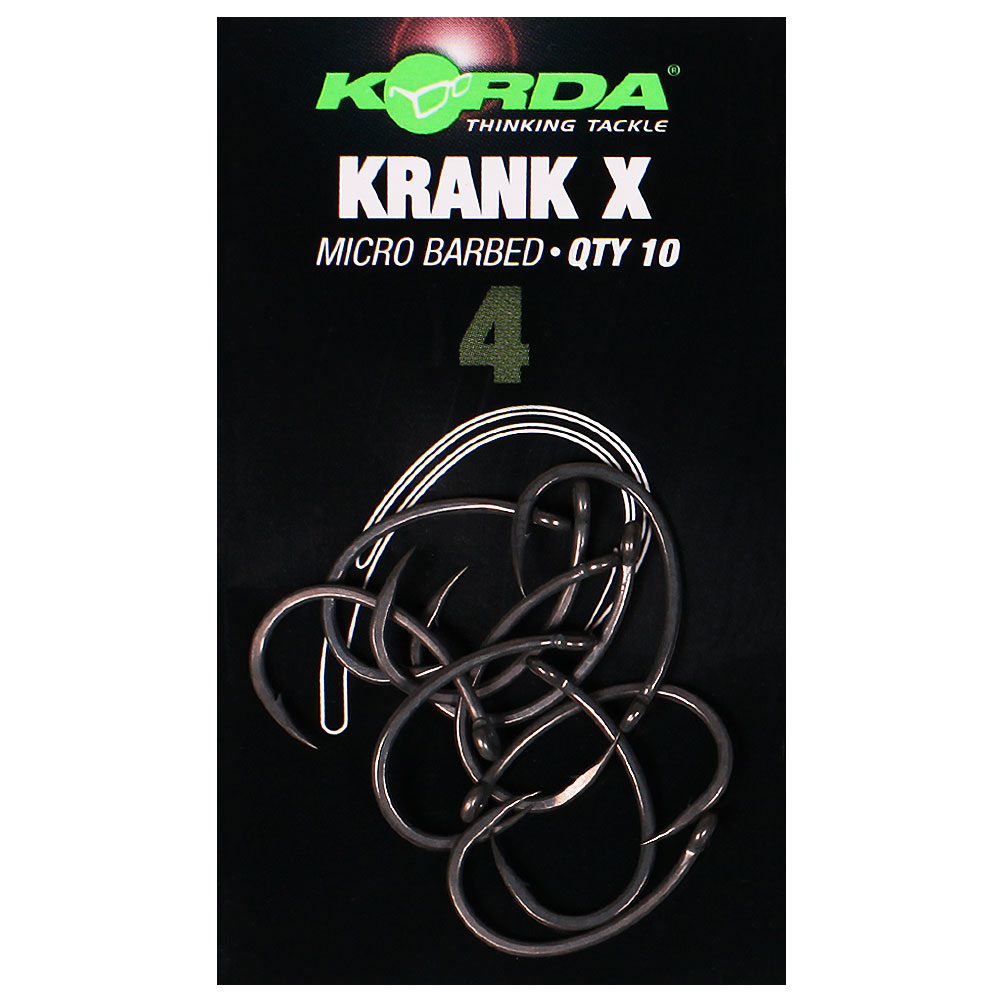 Korda Krank X Fishing Hooks Size 4