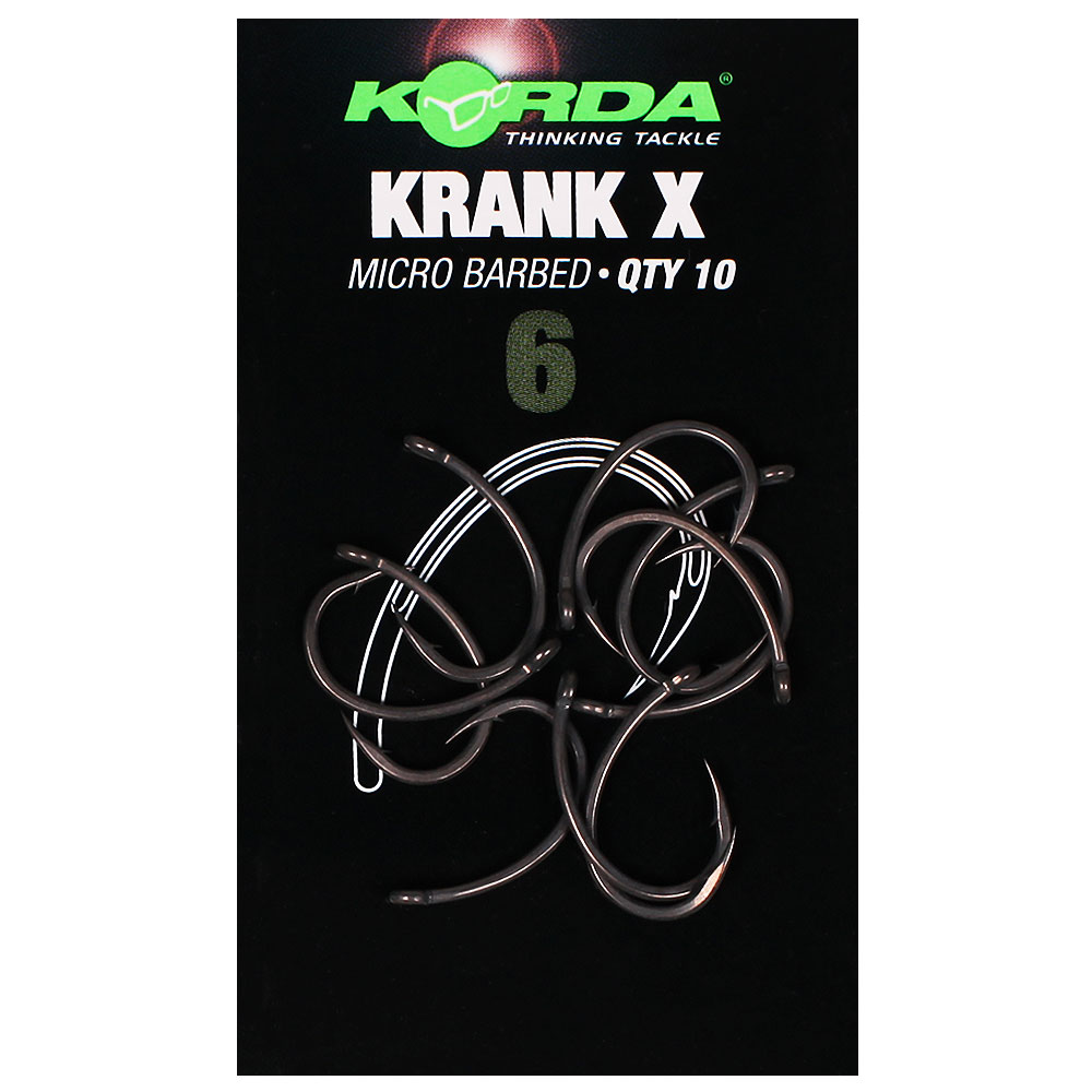 Korda Krank X Fishing Hooks Size 6