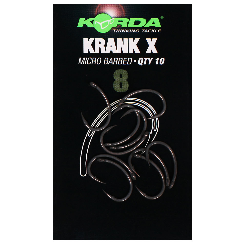 Korda Krank X Fishing Hooks Size 8