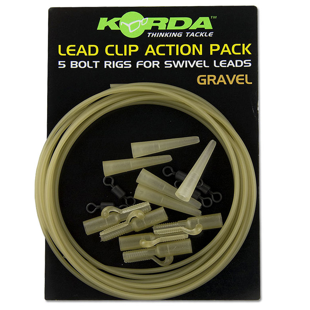 Korda Lead Clip Action Pack Gravel