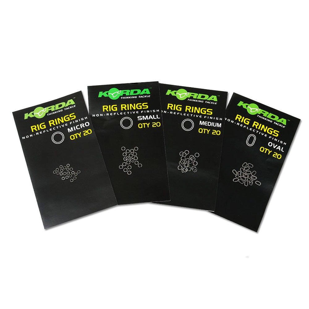 Korda Fishing Rig Ring Sizes 1