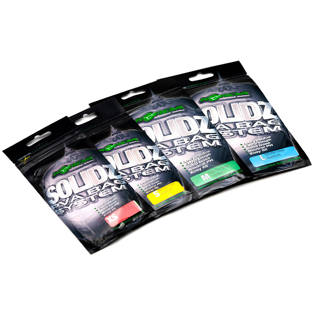 Korda Solidz Fishing PVA Bags Sizes