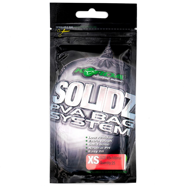 Korda Solidz Fishing PVA Bags XS