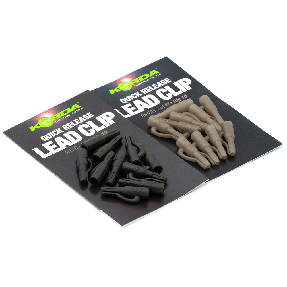 Korda Quick Release Fishing Lead Clip Colours