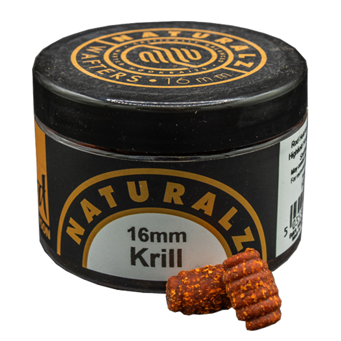 Rod Hutchinson Naturalz Fishing Wafters 16mm Krill