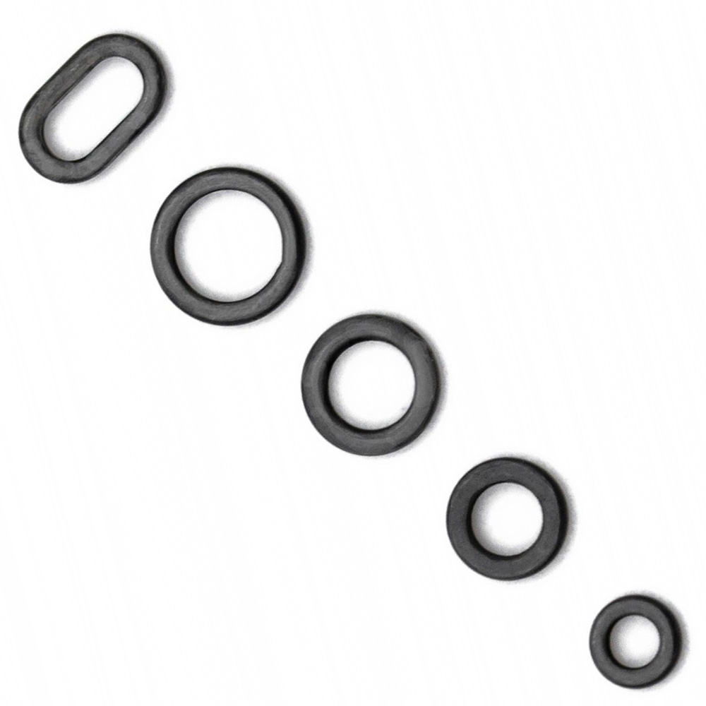 Korda Fishing Rig Ring Close Up Sizes