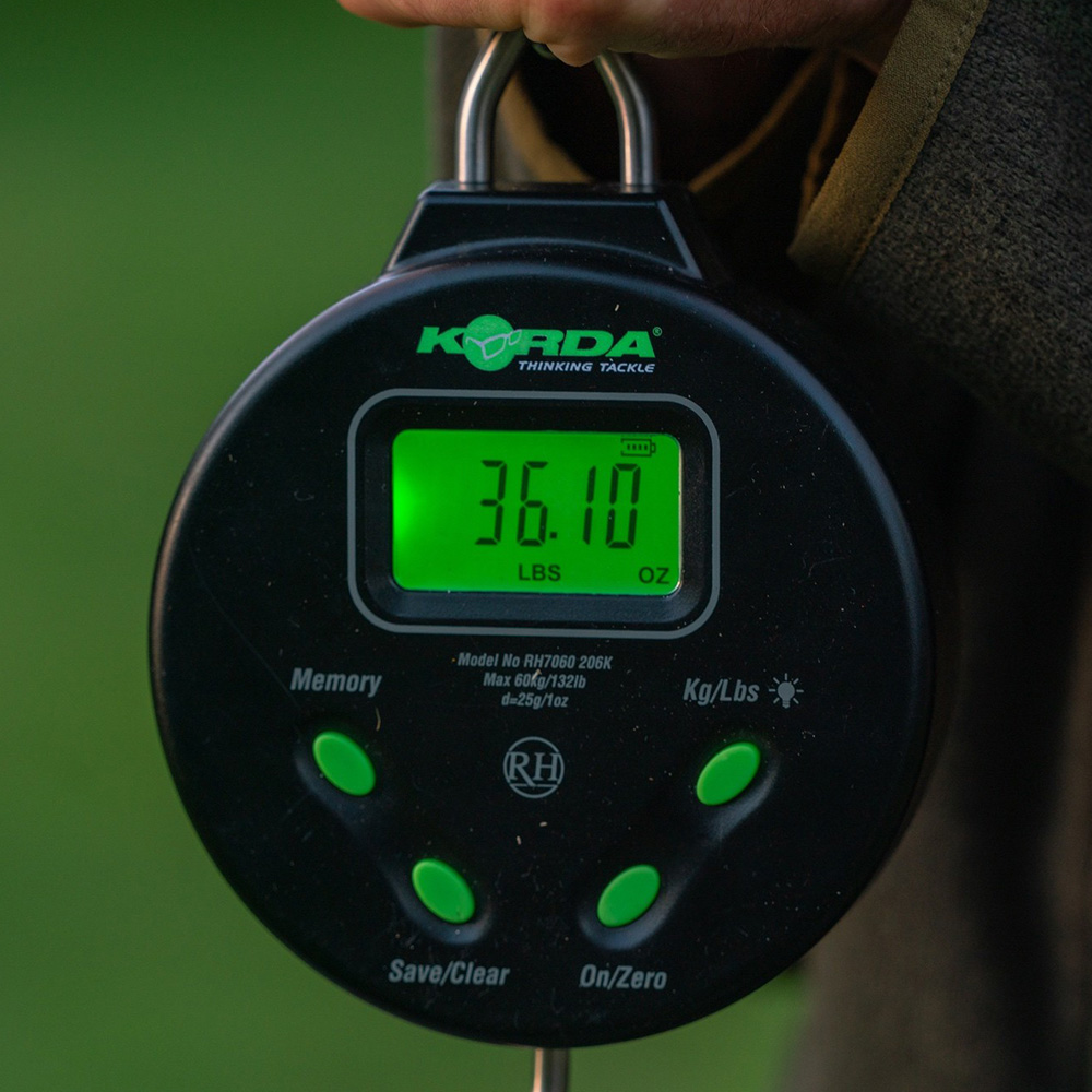 Korda Digital Scale 132lb/60kg In Use 3