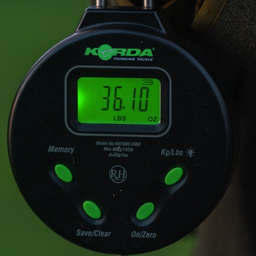 Korda Digital Scale 132lb/60kg In Use 9