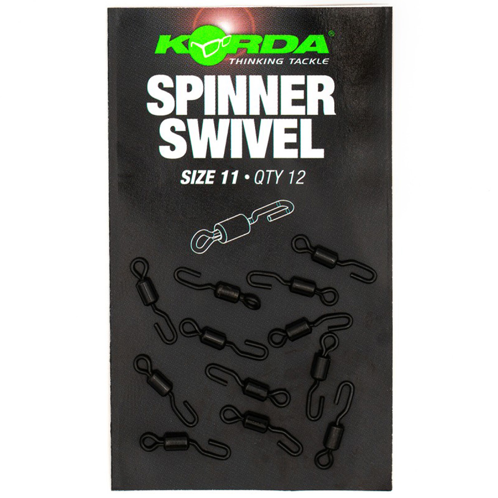 Korda Spinner Swivels Packaging