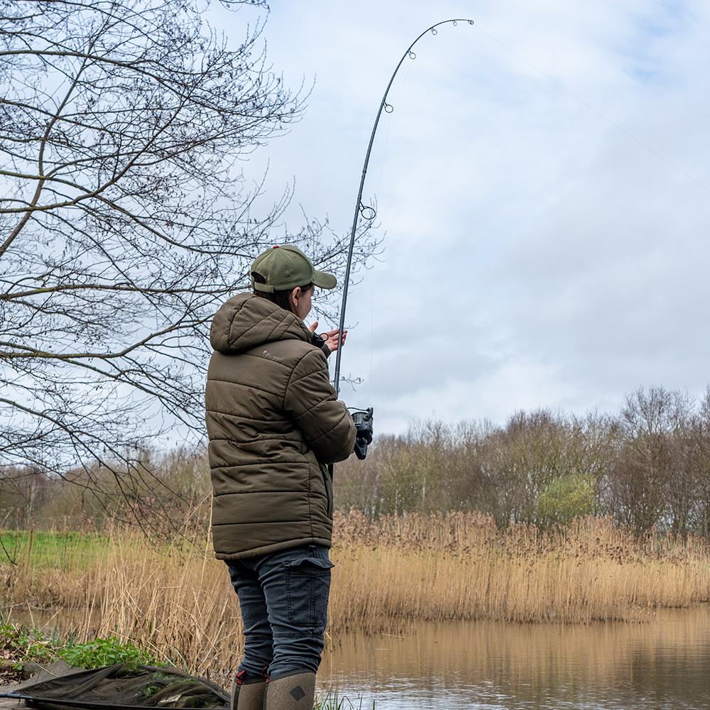 Sonik HEROX Spod & Marker Rod In Use 1