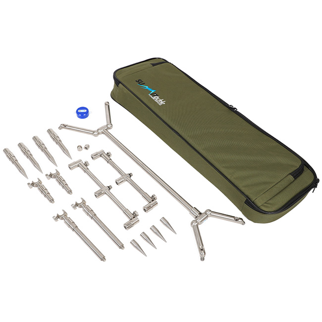 Summit Tackle Low Pro Stainless Adjustable Pod Kit