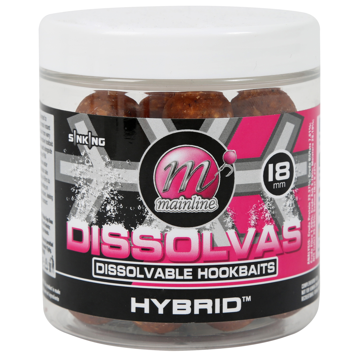 Mainline Dissolvas Hookbaits Hybrid