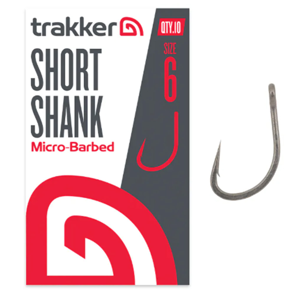 Trakker Short Shank Hooks - Micro Barbed 1