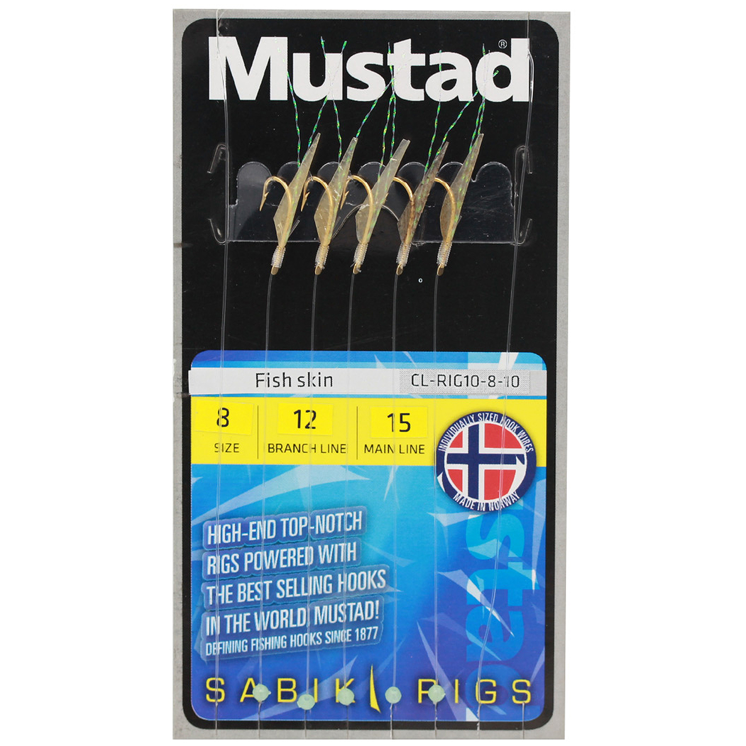 Mustad Sabiki Fish Skin