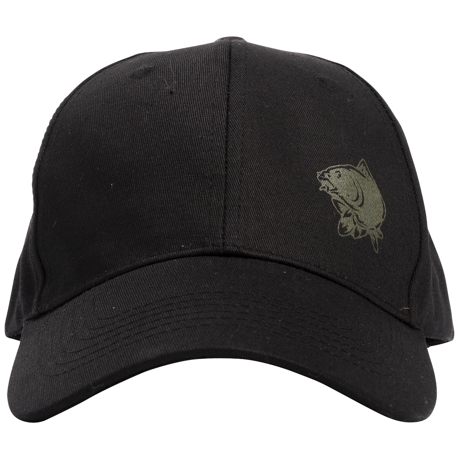 Nash Tackle Fishing Baseball Caps Black Front