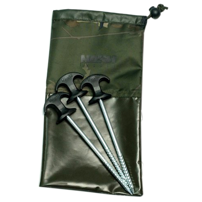 Nash Titan Bivvy Peg 10 Piece Set