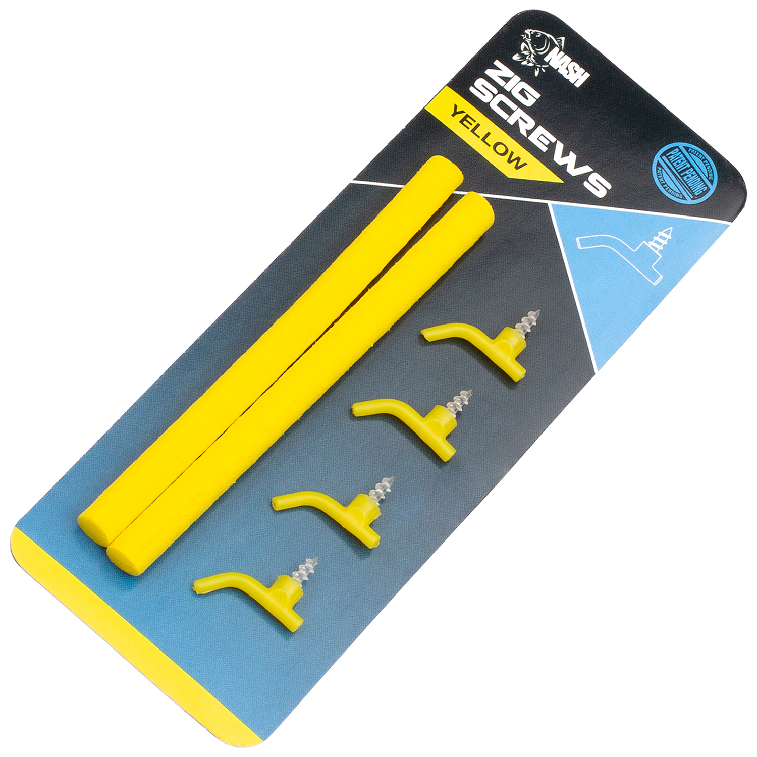 Nash Zig Screws Yellow