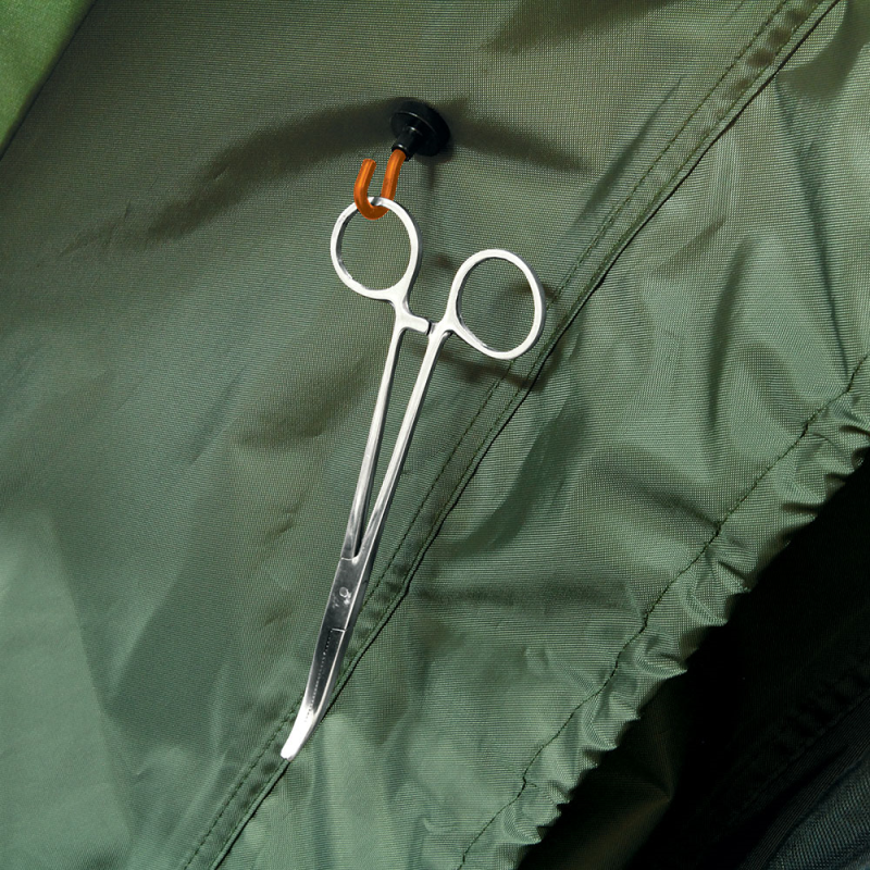 NGT Bivvy Hooks In Use 1